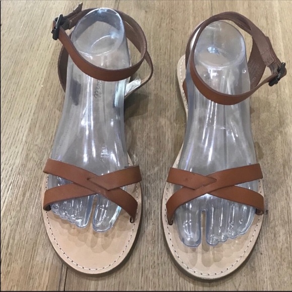 Madewell Boardwalk Leather Sandals - Picture 3 of 8